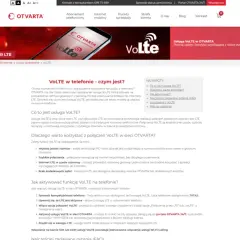 VoLTE to usługa rozmów HD przez LTE. Pozwala na krystalicznie czyste połączenia i jednoczesne korzystanie z szybkiego internetu.