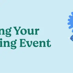 Planning Your Fundraising Event: A checklist on a clipboard with a pencil and checkmarks.