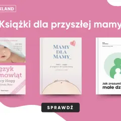 Książki o ciąży i wychowaniu dzieci: "Język niemowląt", "Mamy dla mamy" i "Jak zrozumieć małe dziecko". Idealne dla przyszłych rodziców.