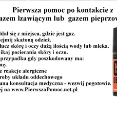 Gaz pieprzowy na skórze: Szybka ulga i dekontaminacja krok po kroku