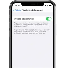 Jak zastrzec numer iPhone? Ustawienia wyciszania nieznanych numerów na iPhonie.
