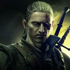 Geralt z Rivii, wiedźmin o żółtych oczach i bliznach, z dwoma mieczami na plecach. To właśnie o czym jest wiedźmin – o walce potworów i ludzi.