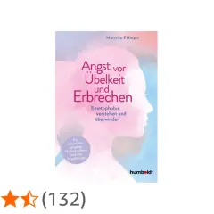 Buchcover: "Angst vor Übelkeit und Erbrechen". Es erklärt, was Emetophobie ist und wie man sie überwindet.