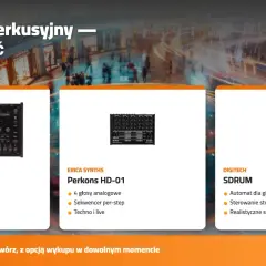 Poradnik: jaki automat perkusyjny wybrać? Prezentacja Korg Drumlogue, Erica Synths Perkons HD-01 i Digitech SDRUM.