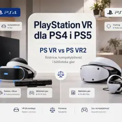Porównanie PS VR i PS VR2 od Sony Interactive Entertainment. Zestawienie gogli, konsol PS4 i PS5 oraz akcesoriów.