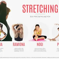 Ćwiczenia STRETCHING dla początkujących: rozciąganie głowy, ramion, nóg i pleców.