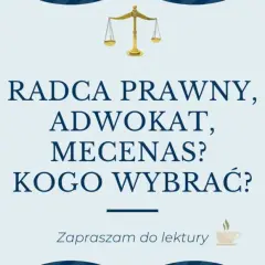 Adwokat a mecenas: Różnice, etykieta i kogo jak nazywać?