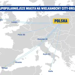 Ryanair dokąd latamy? Odkryj najpopularniejsze kierunki z Polski