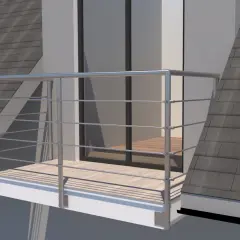 Balustrady z linek stalowych: elegancja i funkcjonalność w domu
