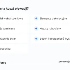 Co wpływa na koszt elewacji? Materiał, izolacja, powierzchnia ścian, bryła budynku, elementy dekoracyjne i koszty robocizny.