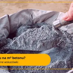Ile cementu na m3 betonu B20? Sprawdź, by uniknąć błędów w miksie