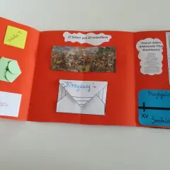 Lapbook jak zrobić: Bitwa pod Grunwaldem, Henryk Sienkiewicz i "Krzyżacy". Historia i literatura w jednym miejscu.