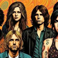 Ikony muzyki: Jimi Hendrix, Janis Joplin, Jim Morrison, Kurt Cobain i Amy Winehouse. Wszyscy zmarli przed 27. urodzinami, tworząc legendarny klub 27.