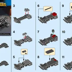 Instrukcja krok po kroku, jak zbudować samochód z Lego. Zobacz, jak powstaje Batmobil z zestawu DC Super Heroes.