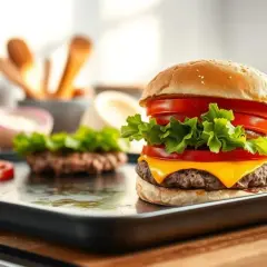 Idealny burger wołowy w domu: Soczystość i smak krok po kroku
