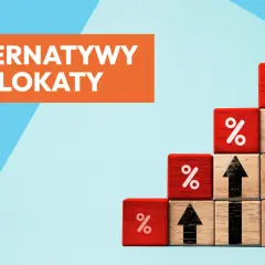 Alternatywy dla lokat 2026: rosnące słupki z procentami i strzałkami w górę. Co po studiach prawniczych? Inwestycje!