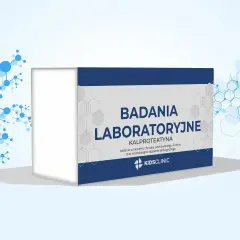 Badanie kalprotektyny w kale, kluczowe dla diagnostyki chorób zapalnych jelit, oferowane przez Kidsclinic.