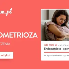 Kobieta cierpiąca na endometriozę. Zbiórka na operację, koszt leczenia 48 700 zł. Dowiedz się więcej o endometriozie i jej cenie.