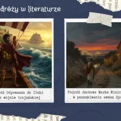 Motyw podróży w literaturze: Mały Książę, Odyseusz, Marek Winicjusz i dzieci na wielbłądach – każda podróż to inna historia.
