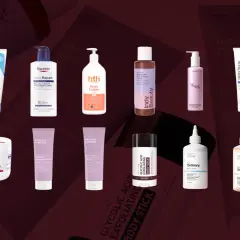 Hudvårdsprodukter för att behandla keratosis pilaris, inklusive krämer, lotions och exfolierande stift.