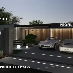 Oświetlenie podjazdu co ile: idealna odległość dla lamp LED i nie tylko