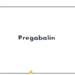 Napis "Pregabalin" na białym tle. Może to być nazwa leku, np. Pregabalin Sandoz, który pomaga w leczeniu bólu neuropatycznego.