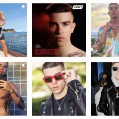 Kacper Błoński w różnych stylizacjach. Czy ma 20 lat?