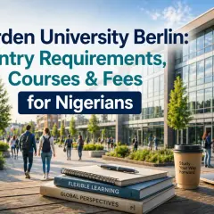 Arden University Berlin: Infos zu Zulassung, Kursen und Gebühren für Nigerianer. Moderne Uni-Gebäude, Studenten und Lernmaterialien.