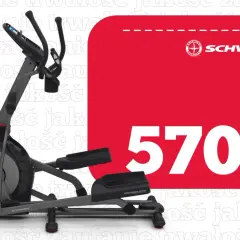 Orbitrek Schwinn 570E, idealny do treningu w domu. Solidna konstrukcja i nowoczesny design.