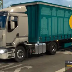 Ciężarówka z naczepą IKA BOHAG, idealna do transportu mebli. Chcesz wiedzieć, jak pobrać Euro Truck Simulator 2?