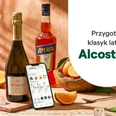 Aperol z czym pić? Klasyczny Aperol Spritz z prosecco, pomarańczą i miętą. Zamów składniki w Alcostore.