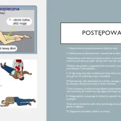 Pozycja bezpieczna po omdleniu: odchyl głowę, obróć tułów, ułóż nogę i podłóż dłoń. Instrukcja krok po kroku, jak ułożyć poszkodowanego.