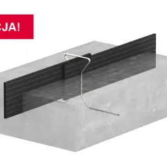 Blachy uszczelniające do betonu, zamocowane do fundamentu, tworzą barierę wodoodporną. Promocja!
