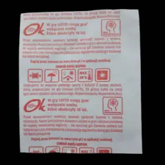 Kupon LOTTO, dowód udziału w grze liczbowej w sieci naziemnej. Informacje o grze i regulaminie.