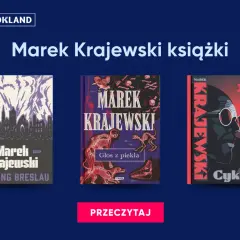 Okładki książek Marka Krajewskiego: "Festung Breslau", "Głos z piekła", "Cyklop". Kolejność czytania?