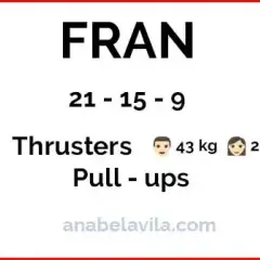 Fran CrossFit: Intensywny benchmark. Jak go zrobić i poprawić czas?