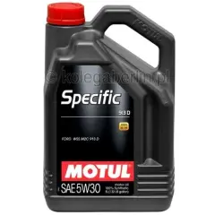 Motul Specific 913D 5W-30: Idealny olej do Twojego Forda?