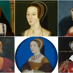 Seis retratos de mujeres, cada una con un destino trágico. ¿Cómo murieron las esposas de Enrique VIII?