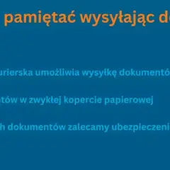 Jak wysłać dokumenty kurierem? Sprawdź, czy firma umożliwia wysyłkę, nie używaj zwykłej koperty i ubezpiecz ważne przesyłki.