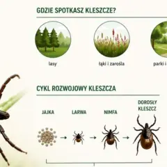 Gdzie żyją kleszcze? W lasach, na łąkach, w parkach i ogrodach, a także na przydomowych terenach zielonych. Uważaj na te pajęczaki!