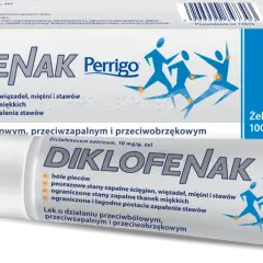 Żel DIKLOFENAK Perrigo na bóle pleców i stany zapalne. Pomaga przy urazach ścięgien, mięśni i stawów.