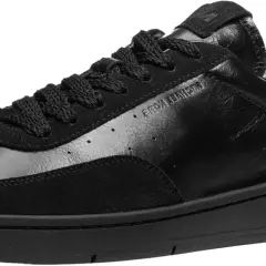 Sneakers uomo Michael Kors nere in pelle e camoscio, un look audace per ogni occasione.