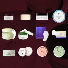 Här visas olika eye patches och hur de kan se ut. Tänk på att de ska sitta bekvämt under ögonen.