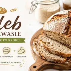 Chleb na zakwasie przepis krok po kroku: zakwas, mieszanie, fermentacja, pieczenie. Domowy chleb pełen smaku i aromatu.