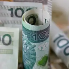 Zwijane banknoty 100 zł. Czy to kwota, ile radny dostaje za sesję?