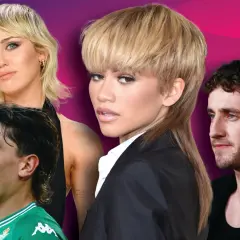 Miley Cyrus, Zendaya, Paul Mescal och en fotbollsspelare visar upp sina moderna mulleter.