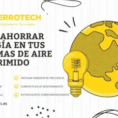 Ahorra energía en sistemas de aire comprimido con el servicio atlas de Ferrotech. Evita fugas, adapta presión y optimiza tu sala.