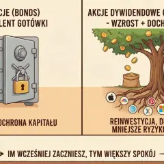 Bezpieczeństwo i wzrost kapitału: jak oszczędzać na emeryturę. Obligacje i akcje dywidendowe to klucz do spokojnej przyszłości.