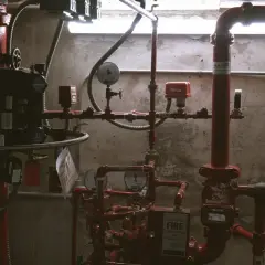System rur i zaworów, który może pomóc w zrozumieniu, jak dobrać piec do domu.