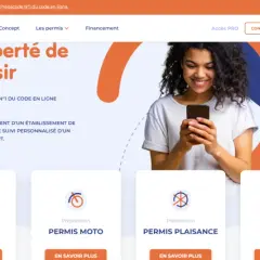 La plateforme Prépacode propose la préparation du permis B, moto, plaisance et AM en ligne. Obtenez votre permis facilement.